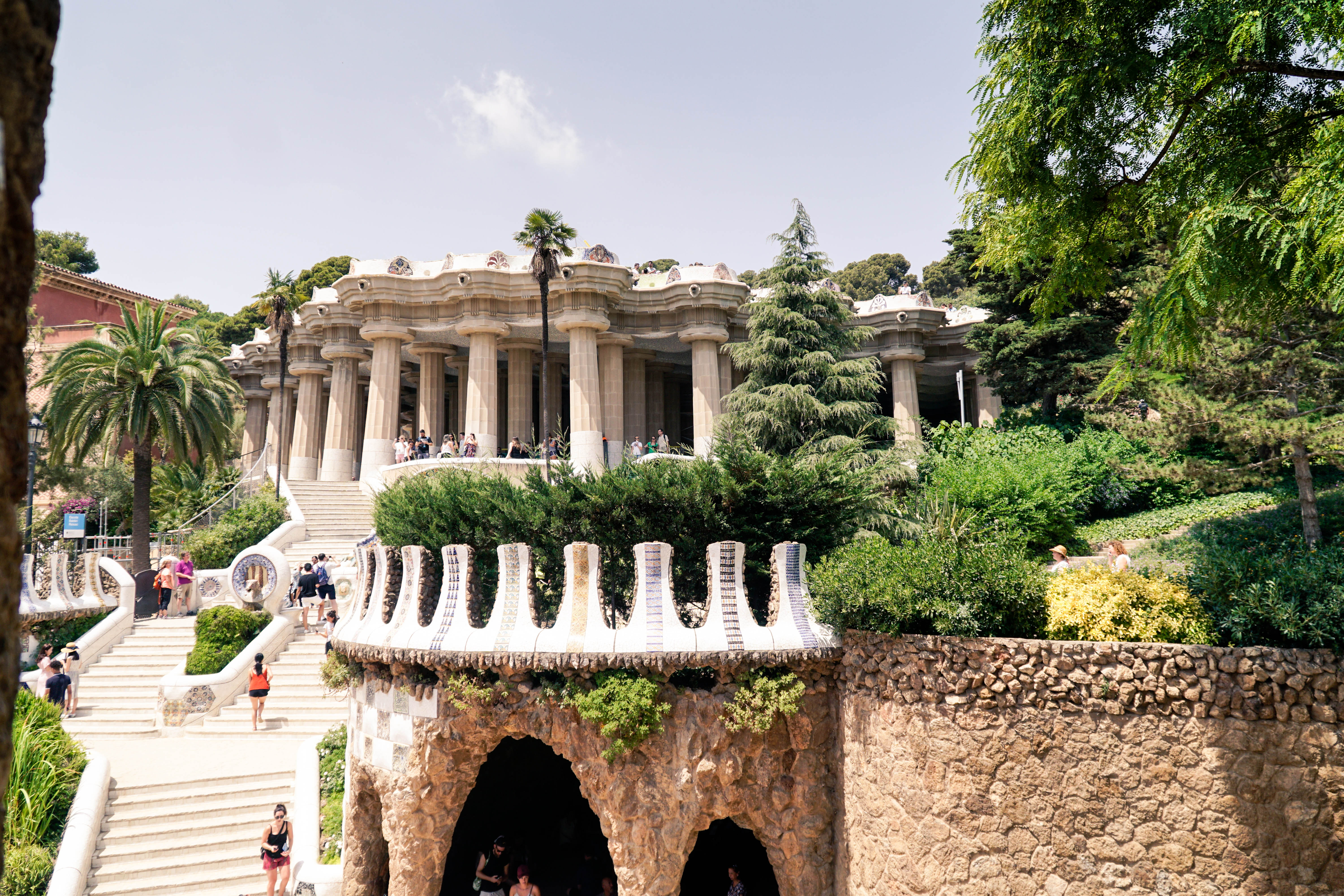 Park Guell pagoda