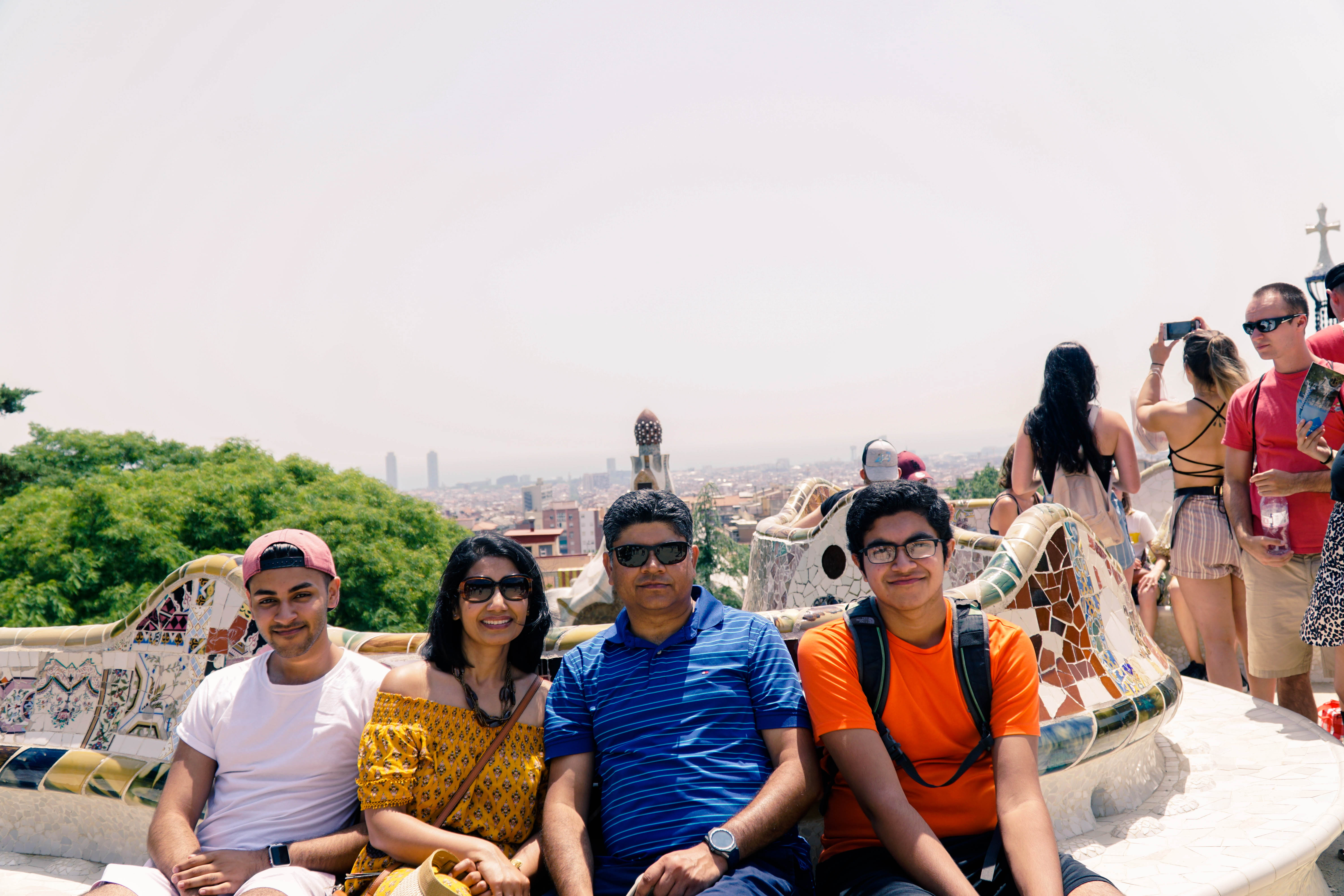 Park Guell skyline